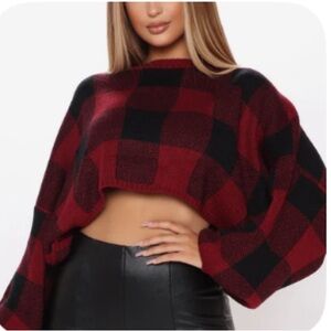 Cropped sweater